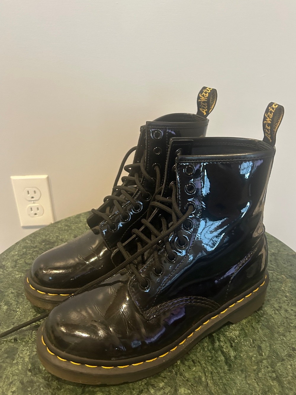 Women’s Patent Leather Dr. Martens 1460